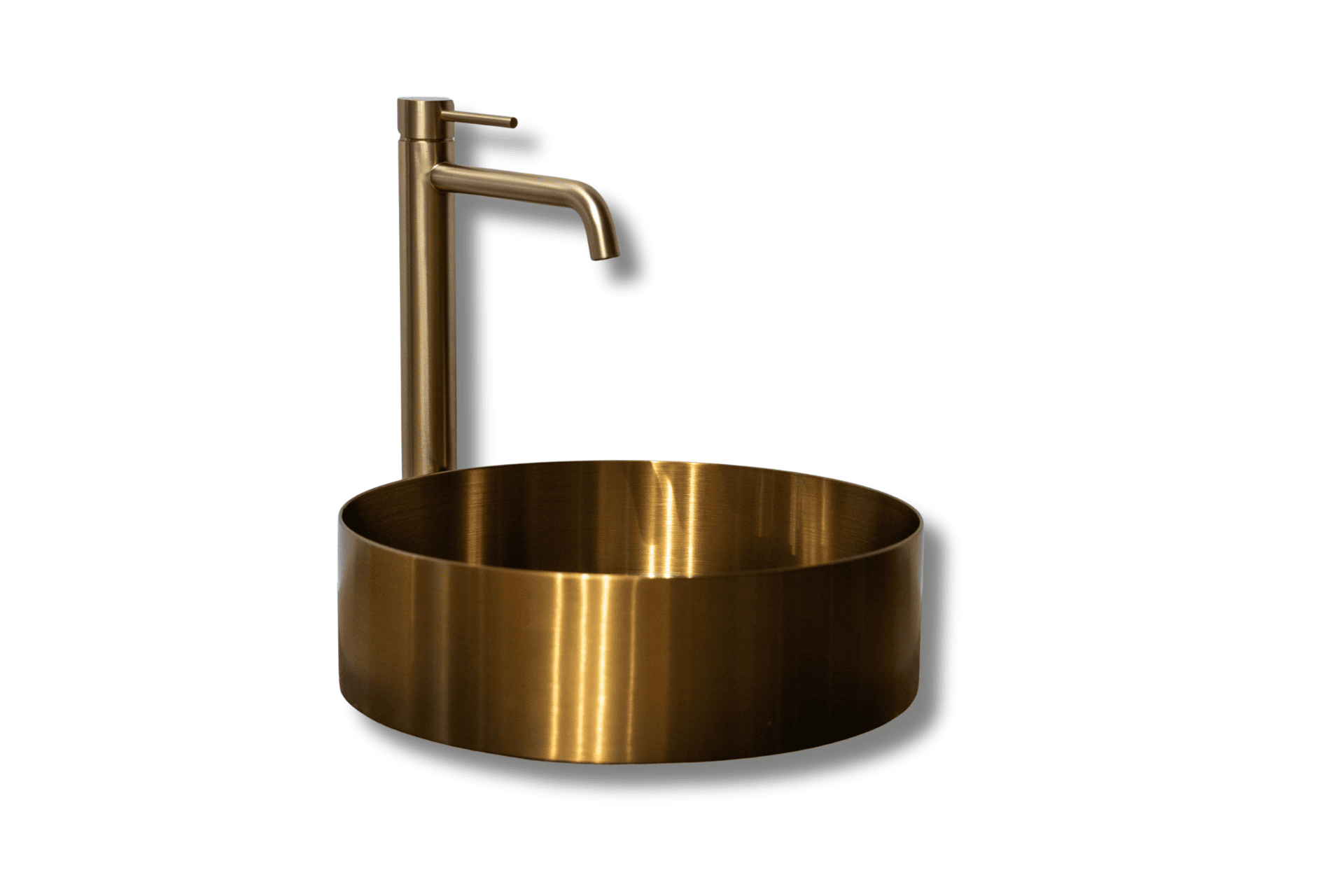 Pijlers Waskom RVS Brush Gold