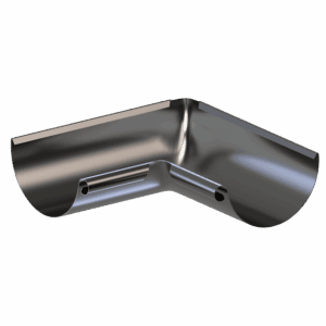 Rvs gootstuk voor afwatering en waterafvoer in dakgoten en regenpijpen.