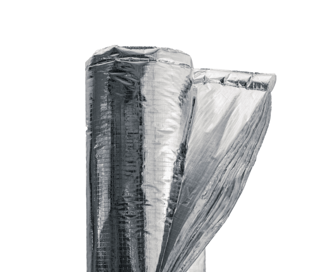 Isolerende folie voor bouw en renovatie, thermische isolatie, energie-efficiëntie.