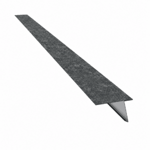 Gootprofiel in antraciet RAL 7016 voor afwatering en afwerking.